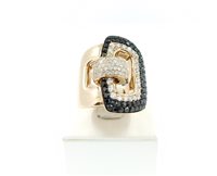 Anello Sangiorgi Preziosi Donna in Oro rosa Diamante Brown 1.59 Ct 178098-14 - 178098-14